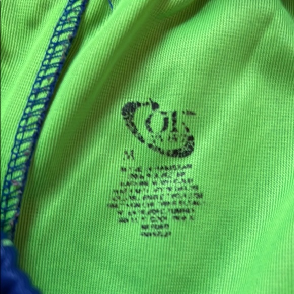 Neon Green Kids Athletic Shorts - Picture 8 of 9